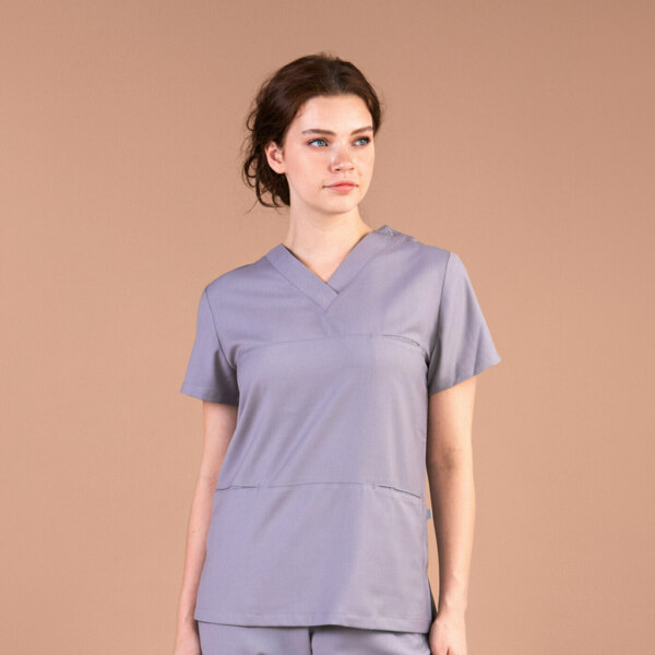 Туника женская Тезис TZ300, серо-бежевый, 56