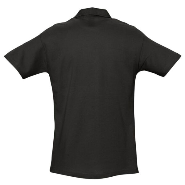 Рубашка поло мужская SPRING 210, чёрная, размер 4XL - фото 2