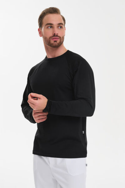 Лонгслив мужской Тезис TZ512, черный, 48 - фото 2
