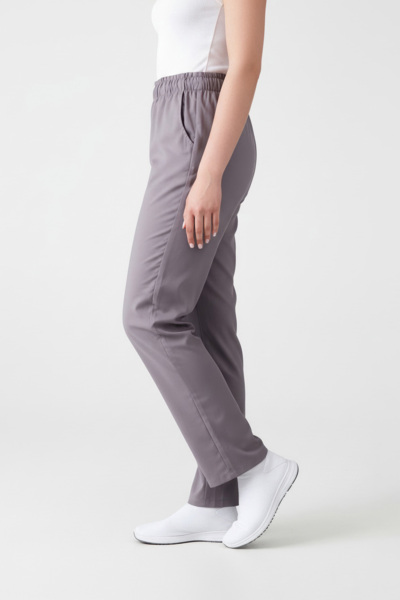 Брюки женские Тезис TZ315, серо-бежевый, 56 - фото 1