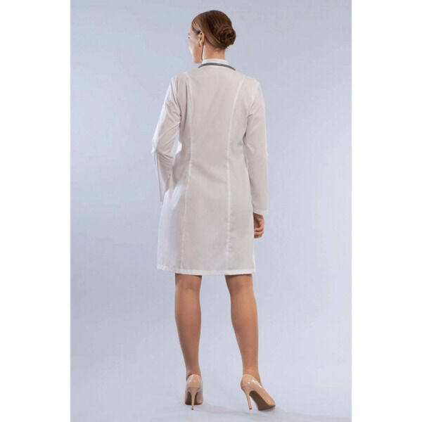 Халат женский 206ТС, длинный рукав, белый, 60 - фото 2