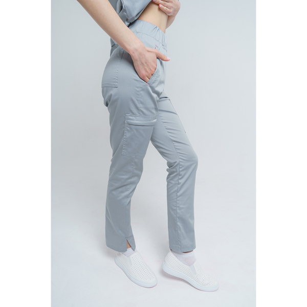 Брюки женские Тезис TZ210, серый, 44 - фото 0