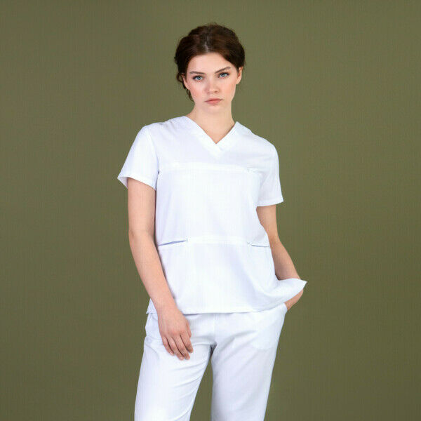 Туника женская Тезис TZ300, белый, 58 - фото 0