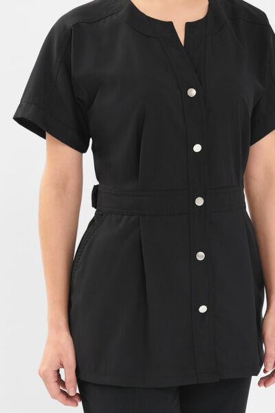 Рубашка женская Тезис TZ462, черный, 48 - фото 1