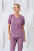 Топ женский Dr. Nice, хирургический, лиловый, 44
