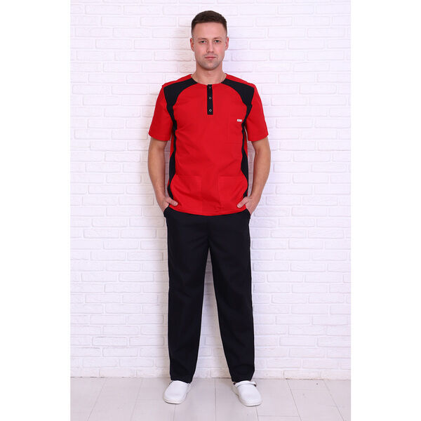 Туника мужская 239ТСК, красный, 46 - фото 0