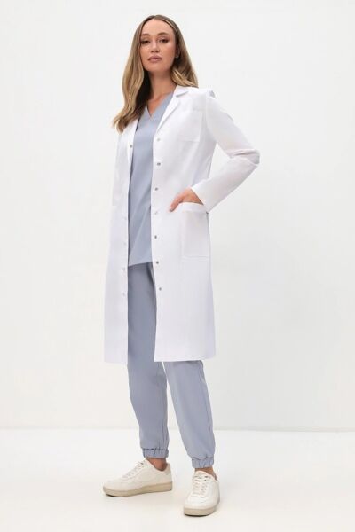 Халат женский 215 Ultra, длинный рукав, белый, 60 - фото 6