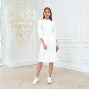 Платье Dr. Nice «Beauty» на пуговицах, кремовый, 46