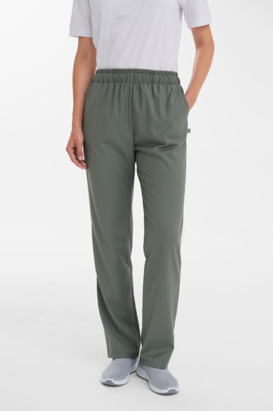 Брюки женские Тезис TZ315, оливковый, 42 - фото 0