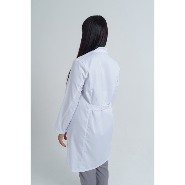 Халат женский 250, длинный рукав, белый, 48 - фото 3