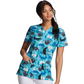 Топ женский Dickies DK717, ленивец, L