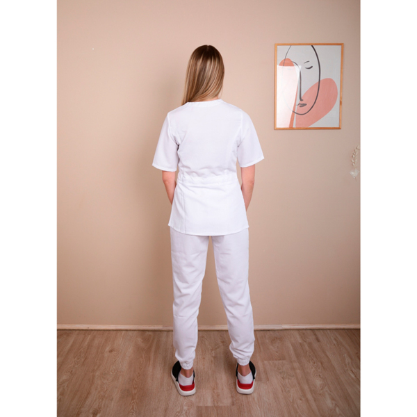 Джоггеры женские MA761, белый, 50 - фото 1