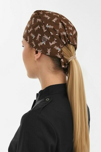 Шапочка медицинская Тезис TZ002, принт 