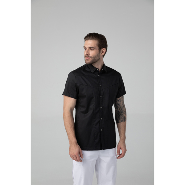 Рубашка мужская Dr. Nice, черный, 54 - фото 1