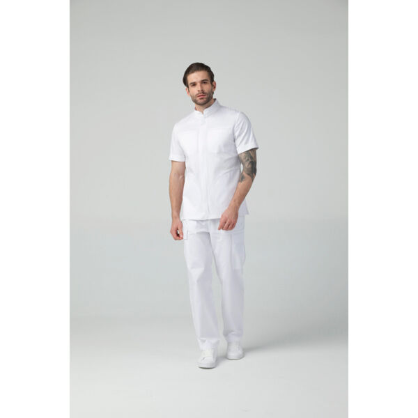 Туника мужская Dr. Nice, на молнии, белый, 50 - фото 5