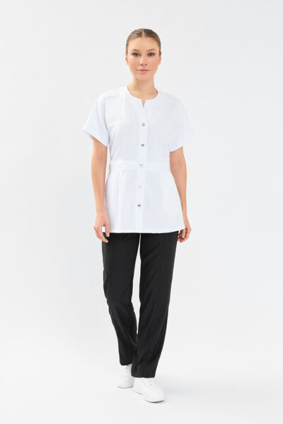 Рубашка женская Тезис TZ462, белый, 56 - фото 2