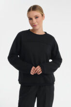 Свитшот женский Тезис TZ113, tangle, черный, 44-46