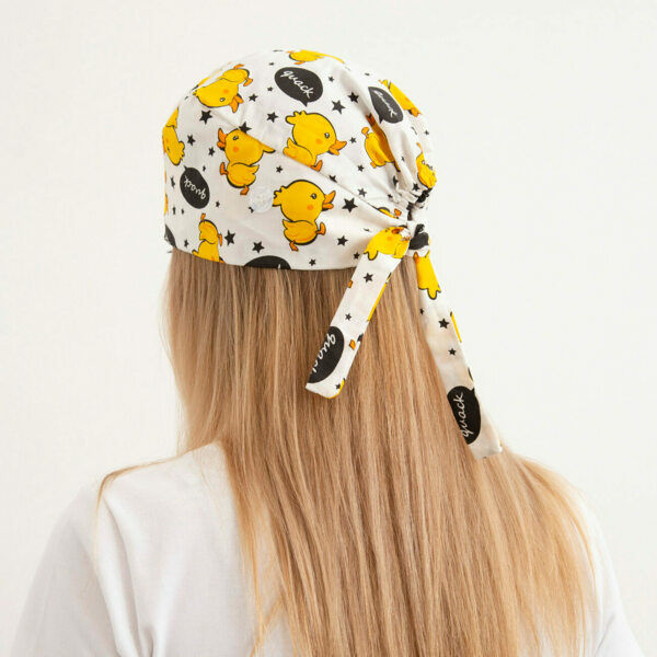 Шапочка медицинская, принт 