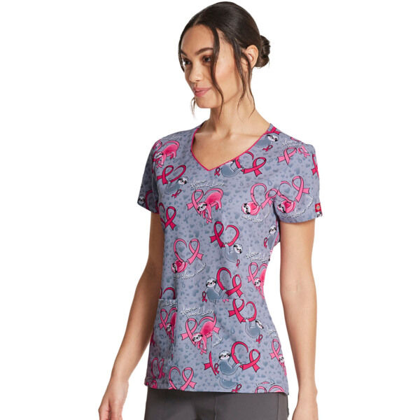 Топ женский Dickies DK852, ленивец с сердцем, S - фото 1