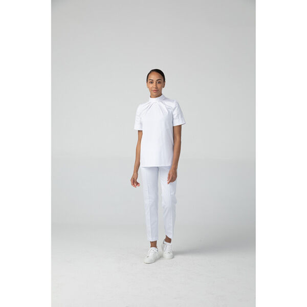 Туника женская Dr. Nice на кнопках сзади, белый, 48 - фото 0