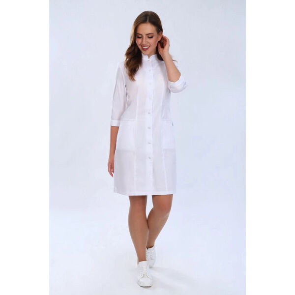 Халат женский 206, белый, 54 - фото 2