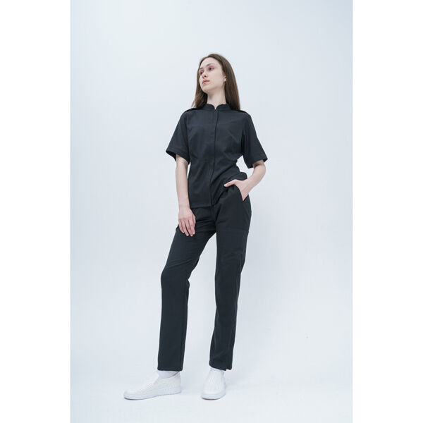 Брюки женские Тезис TZ310, черный, 48 - фото 3
