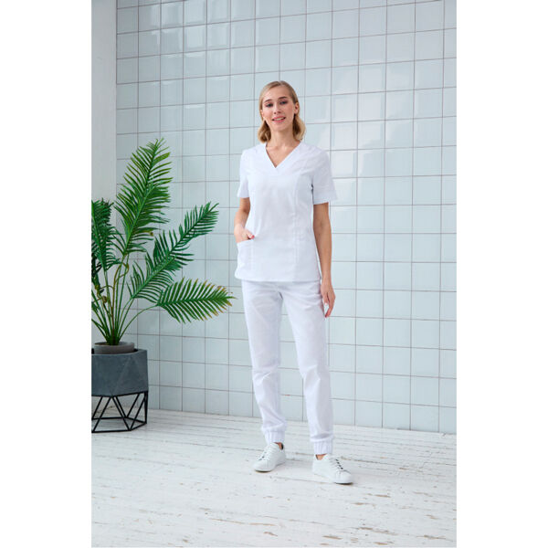 Туника женская Dr. Nice, хирургическая, белый, 46 - фото 3