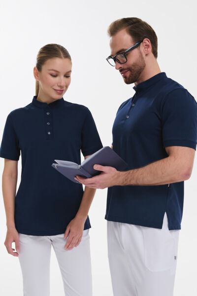 Поло мужское Тезис TZ560, темно-синий, 54 - фото 4