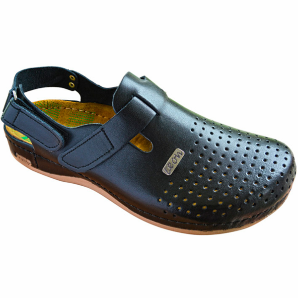 Тапочки-сабо Леон 701М, мужские, черный, 45 - фото 0