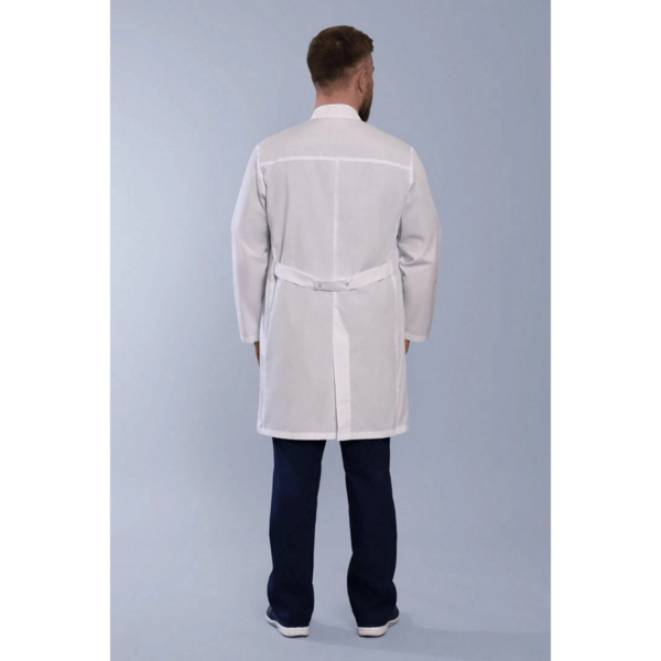 Халат мужской 502 Ultra, длинный рукав, белый, 56 - фото 1