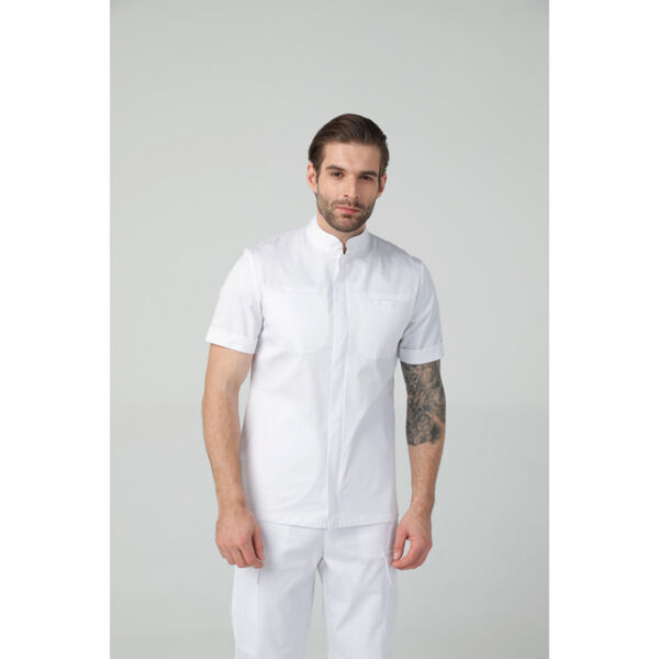 Туника мужская Dr. Nice, на молнии, белый, 58 - фото 3