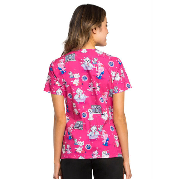 Топ женский Cherokee CK614, котики-собачки, XL - фото 2