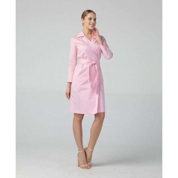 Халат женский Dr. Nice, розовый, 52 - фото 0