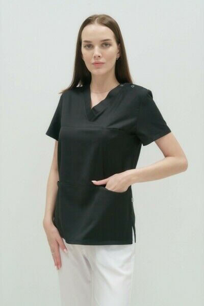 Туника женская Тезис TZ300, черный, 50