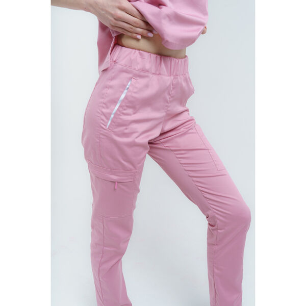 Брюки женские Тезис TZ210, розовый, 50 - фото 2
