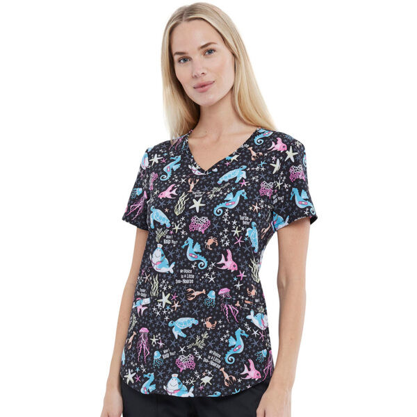 Топ женский Cherokee CK637, морской, S - фото 0