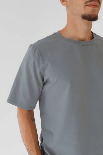 Футболка мужская Тезис TZ510, серый, 46-48 - фото 1