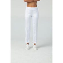 Брюки женские Dr. Nice «ШОВ», белый, 56