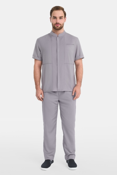 Брюки мужские Тезис TZ620, серо-бежевый, 50 - фото 3