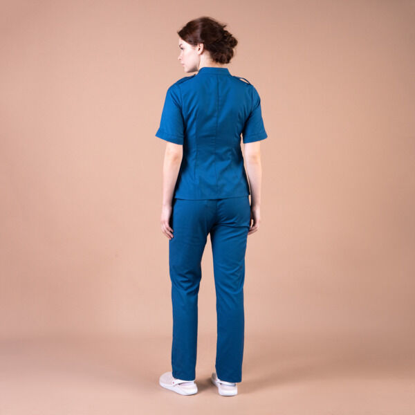 Брюки женские Тезис TZ315, синий, 48 - фото 3