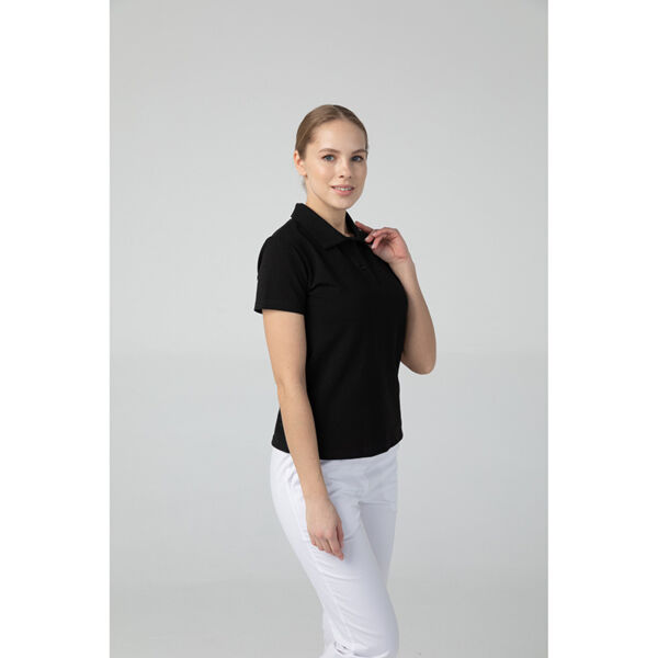 Поло женское Dr. Nice, черный, 42 - фото 4