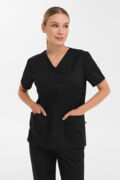 Туника женская Тезис TZ338, unica, черный, 52