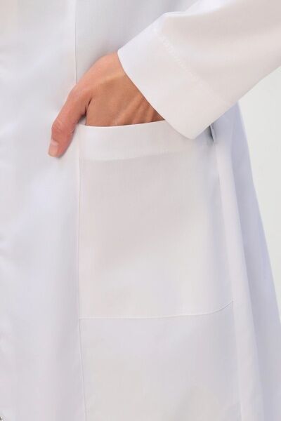 Халат женский 215 Ultra, длинный рукав, белый, 56 - фото 3