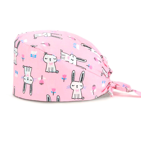 Шапочка медицинская, принт 