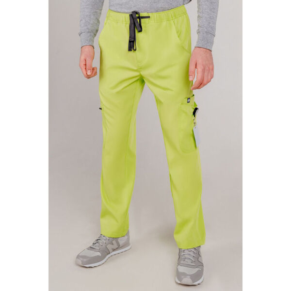Брюки медицинские мужские Northam, салатовый, L - фото 2