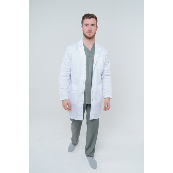 Халат мужской 234СД, белый, 56 - фото 4