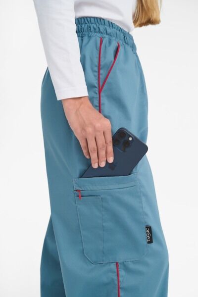 Брюки женские Тезис TZ320, tensa, серо-голубой, 50 - фото 1