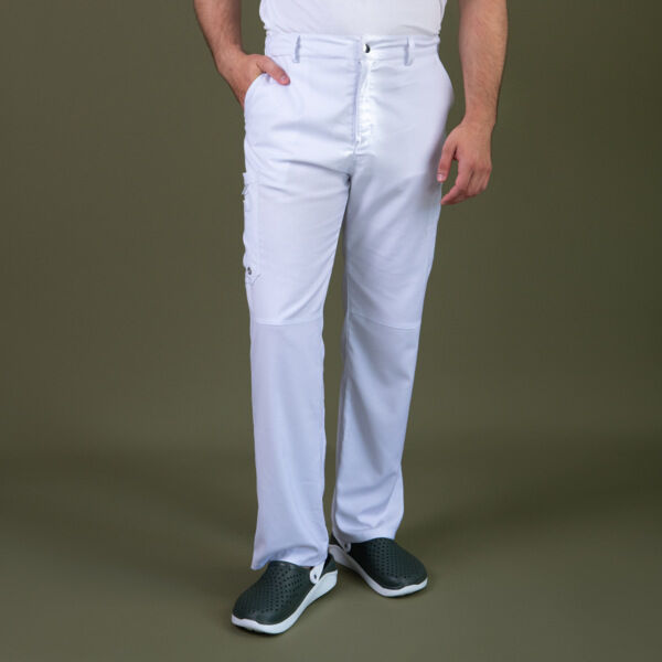 Брюки мужские Тезис TZ610, белый, 46 - фото 1