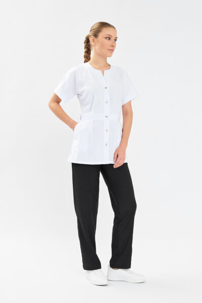 Рубашка женская Тезис TZ462, белый, 48 - фото 4