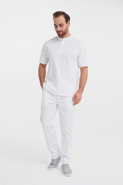 Поло мужское Тезис TZ560, белый, 52 - фото 5